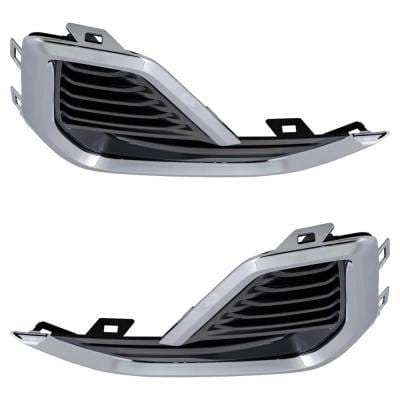 New Front Left And Front Right Fog Light Cover Compatible With Gmc Acadia Denali 4 Cyl 2.0L Acadia thumbnail 7