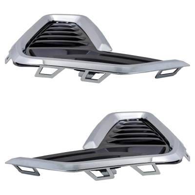 New Front Left And Front Right Fog Light Cover Compatible With Gmc Acadia Denali 4 Cyl 2.0L Acadia thumbnail 11