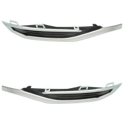 New Front Left And Front Right Fog Light Cover Compatible With Gmc Acadia Slt 6 Cyl 3.6L Acadia Sle thumbnail 7