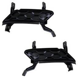 Front Left And Front Right Fog Light Cover Compatible With Hyundai Santa Fe Se 2019-2020 By