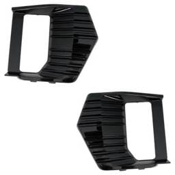 New Front Left And Front Right Fog Light Cover Compatible With Gmc Yukon Xl Slt 6 Cyl 3.0L Yukon Slt