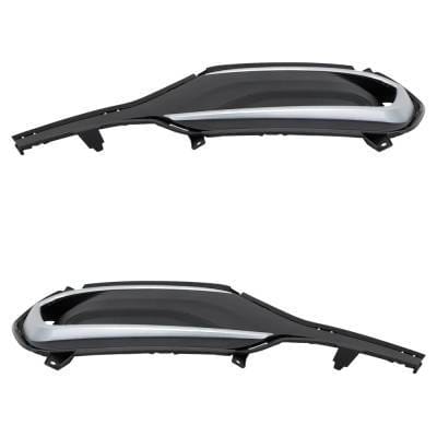 New Front Left And Front Right Fog Light Cover Compatible With Hyundai Santa Fe Sport Se 4 Cyl 2.4L thumbnail 9