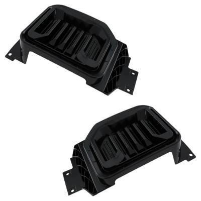 New Front Left And Front Right Fog Light Cover Compatible With Gmc Sierra 2500 Hd Pro 8 Cyl 6.6L thumbnail 5