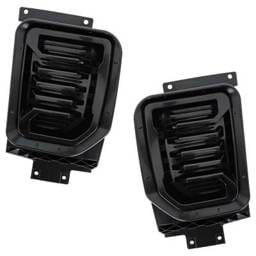New Front Left And Front Right Fog Light Cover Compatible With Gmc Sierra 2500 Hd Sle 8 Cyl 6.6L