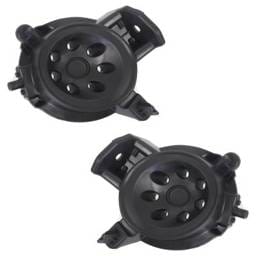 Front Left And Front Right Fog Light Trim Compatible With Nissan Rogue S Rogue Sl 2008-2010 By