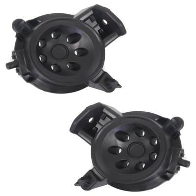 Front Left And Front Right Fog Light Trim Compatible With Nissan Rogue S Rogue Sl 2008-2010 By