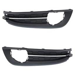 Front Left And Front Right Fog Light Trim Compatible With Honda Civic Si 2013-2014 By Ho1038115