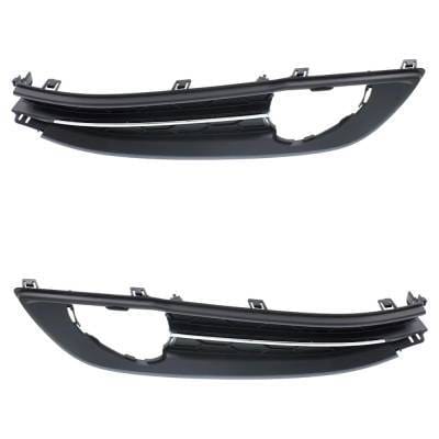 Front Left And Front Right Fog Light Trim Compatible With Honda Civic Si 2013-2014 By Ho1038115 thumbnail 7