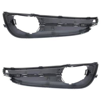 Front Left And Front Right Fog Light Trim Compatible With Honda Civic Si 2013-2014 By Ho1038115 thumbnail 9