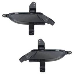 New Front Left And Front Right Tow Eye Cover Compatible With Kia K5 Lx 4 Cyl 1.6L K5 Ex 4 Cyl 1.6L
