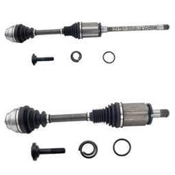 Front Left And Front Right Axle Assembly Compatible With Bmw 535I Xdrive Base 6 Cyl 3.0L 528I Xdrive