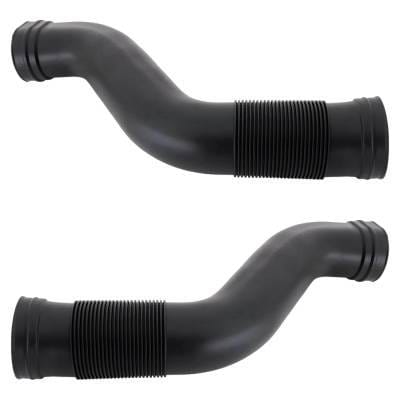 New Pair Of Air Intake Hose Compatible With Mercedes Benz Ml350 4Matic 6 Cyl 3.5L Ml550 Base 8 Cyl