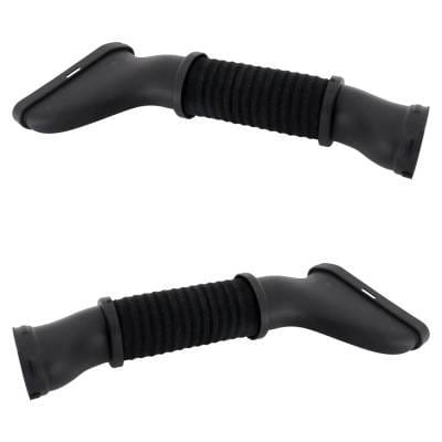 New Pair Of Air Intake Hose Compatible With Mercedes Benz Gl63 Amg Base 8 Cyl 5.5L Gls550 4Matic 8