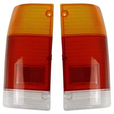 New Pair Of Tail Light Lens Compatible With Mazda B2600 Base 4 Cyl 2.6L B2600 Le-5 4 Cyl 2.6L thumbnail 3