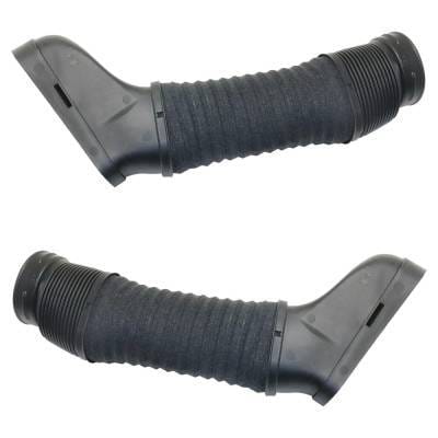 New Pair Of Air Intake Hose Compatible With Mercedes Benz C300 Base 6 Cyl 3.0L C350 Base 6 Cyl 3.5L