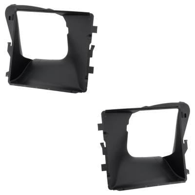 New Front Left Front Section And Front Right Front Section Air Intake Duct Compatible With Porsche