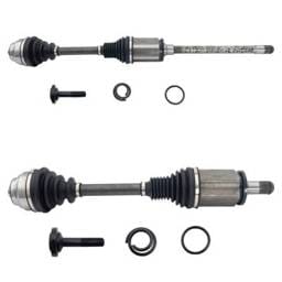 New Front Left And Front Right Axle Assembly Compatible With Bmw 528I Xdrive Base 4 Cyl 2.0L 535I