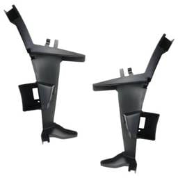 New Pair Of Air Intake Duct Compatible With Jaguar F-Pace First Edition 6 Cyl 3.0L F-Pace R-Sport 4