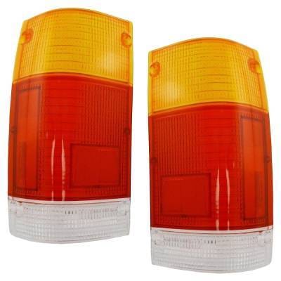 New Pair Of Tail Light Lens Compatible With Mazda B2600 Le-5 4 Cyl 2.6L B2000 Se-5 4 Cyl 2.0L