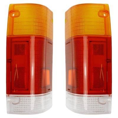 New Pair Of Tail Light Lens Compatible With Mazda B2600 Le-5 4 Cyl 2.6L B2000 Se-5 4 Cyl 2.0L thumbnail 5