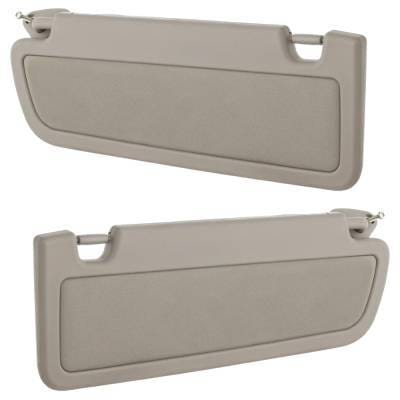 New Left And Front Right Sun Visor Compatible With Honda Civic Hybrid 4 Cyl 1.3L Civic Ex 4 Cyl 1.8L thumbnail 11