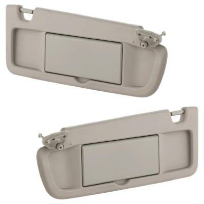 New Left And Front Right Sun Visor Compatible With Honda Civic Gx 4 Cyl 1.8L Civic Dx 4 Cyl 1.8L thumbnail 5