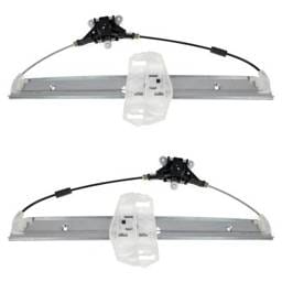 New Front Left And Front Right Window Regulator Compatible With Jeep Wrangler Unlimited Sport 6 Cyl