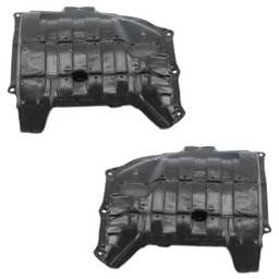 Engine Splash Guard Compatible With 2013-2020 Acura Tlx Accord Left And Right Plastic Guard