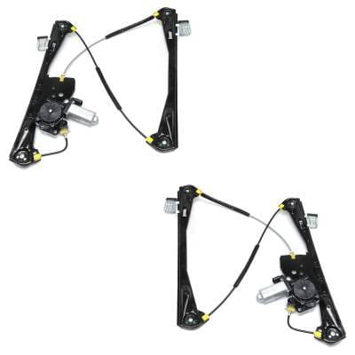 Front Left And Front Right Window Regulator Compatible With Jaguar S-Type Base 8 Cyl 4.0L S-Type thumbnail 9