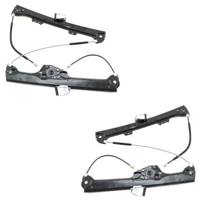 New Front Left And Front Right Window Regulator Compatible With Bmw 528I Xdrive Base 6 Cyl 3.0L 550I