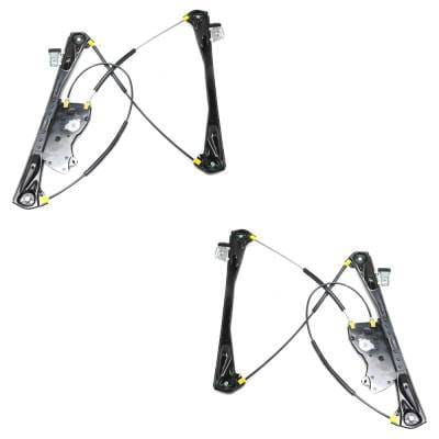 New Front Left And Front Right Window Regulator Compatible With Lincoln Ls Base 6 Cyl 3.0L Ls Lse 6