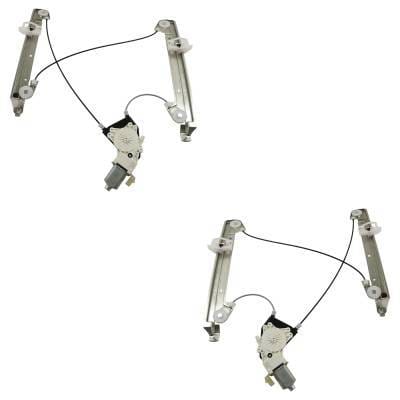 New Front Left And Front Right Window Regulator Compatible With Dodge Caliber Express 4 Cyl 2.0L