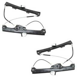 New Front Left And Front Right Window Regulator Compatible With Bmw 535I Base 6 Cyl 3.0L 528Xi Base