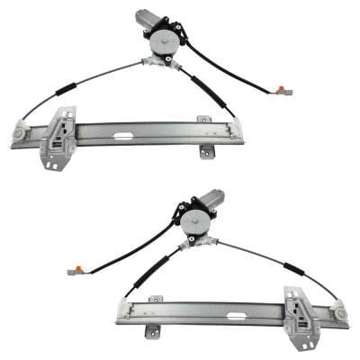 Front Left And Front Right Window Regulator Compatible With Acura Tl Base 6 Cyl 3.2L 1999-2001 thumbnail 9