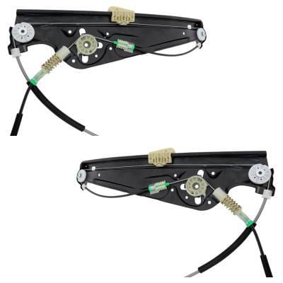 New Front Left And Front Right Window Regulator Compatible With Bmw 750I Base 8 Cyl 4.8L 745I Base 8 thumbnail 11