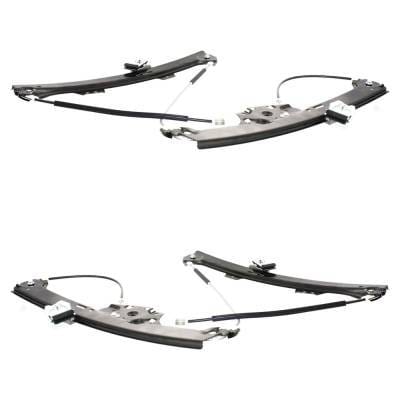 New Front Left And Front Right Window Regulator Compatible With Bmw 535Xi Base 6 Cyl 3.0L 525Xi Base thumbnail 3