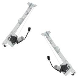 New Front Left And Front Right Window Regulator Compatible With Acura Mdx Base 6 Cyl 3.7L 2007-2013
