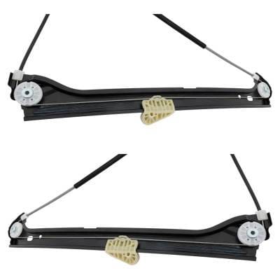 New Front Left And Front Right Window Regulator Compatible With Bmw 745Li Base 8 Cyl 4.4L 745I Base thumbnail 9
