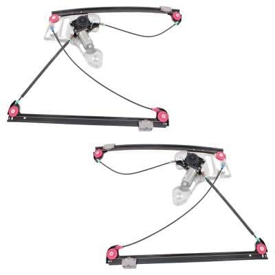 Front Left And Front Right Window Regulator Compatible With Land Rover Range Rover Hse Range Rover