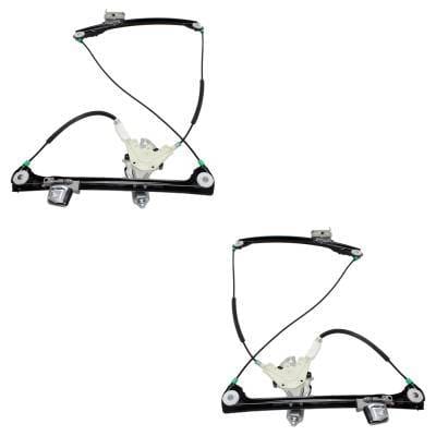 New Front Left And Front Right Window Regulator Compatible With Bmw 330Ci Base 6 Cyl 3.0L 328Ci Base thumbnail 9