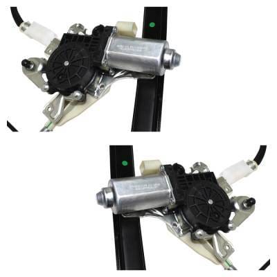 New Front Left And Front Right Window Regulator Compatible With Bmw 323Ci Base 6 Cyl 2.5L 325Ci Base thumbnail 13