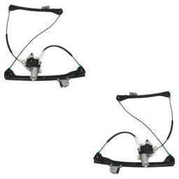 New Front Left And Front Right Window Regulator Compatible With Bmw 330Ci M 6 Cyl 3.0L 323Ci Base 6