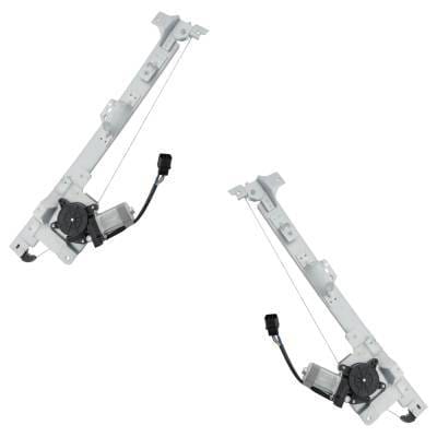 New Front Left And Front Right Window Regulator Compatible With Acura Mdx Base 6 Cyl 3.7L 2007-2013