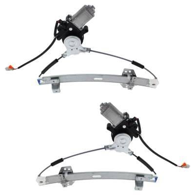 New Front Left And Front Right Window Regulator Compatible With Acura Tl Base 6 Cyl 3.2L 1999-2001 thumbnail 7