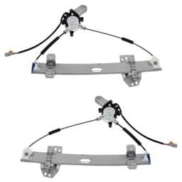 New Front Left And Front Right Window Regulator Compatible With Acura Tl Base 6 Cyl 3.2L 1999-2001