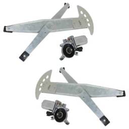New Front Left And Front Right Window Regulator Compatible With Buick Chevrolet Oldsmobile