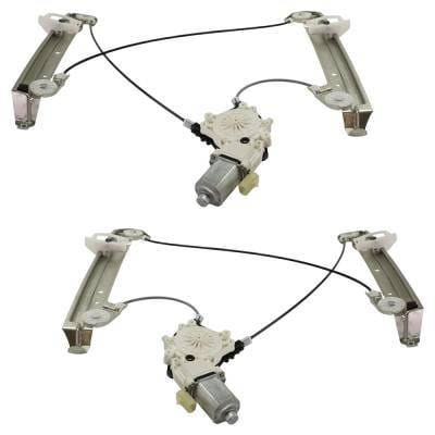 New Front Left And Front Right Window Regulator Compatible With Dodge Caliber Uptown 4 Cyl 2.4L thumbnail 7