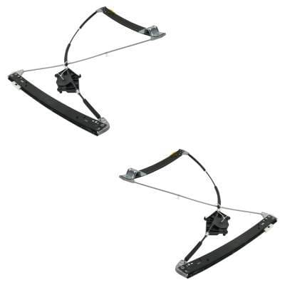 New Front Left And Front Right Window Regulator Compatible With Audi A4 Quattro Avant 4 Cyl 1.8L S4 thumbnail 3
