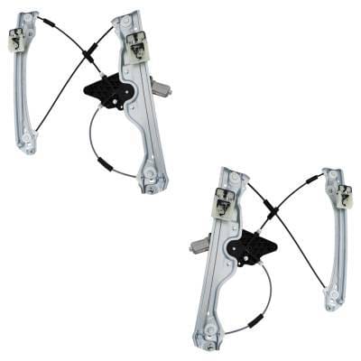 New Front Left And Front Right Window Regulator Compatible With Chevrolet Malibu Lt 4 Cyl 1.5L