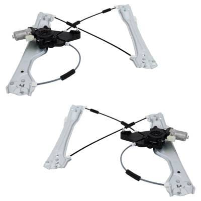 New Front Left And Front Right Window Regulator Compatible With Chevrolet Malibu Rs 4 Cyl 1.5L thumbnail 9
